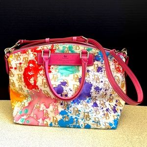 Dooney & Bourke Splash Vanessa Large Shoulder Satchel